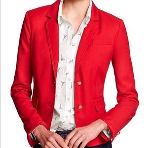 Banana Republic Red blazer/jacket size 10